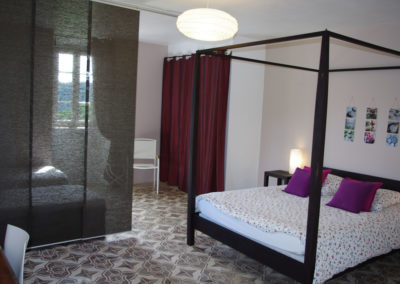 La Haute Maurelle⎥Chambre Lavande - Vue d'ensemble de la chambre