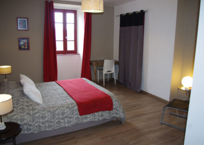 La Haute Maurelle⎥Chambre Mûrier - Vue générale de la chambre