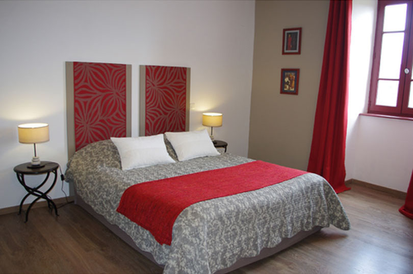 Les chambres - Chambre Mûrier Les chambres - Chambre Mûrier