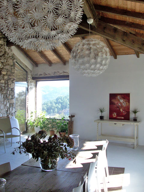 La Haute Maurelle - Maison d'hôtes & gîtes de charme en Ardèche - La salle commune La Haute Maurelle - Maison d'hôtes & gîtes de charme en Ardèche - La salle commune
