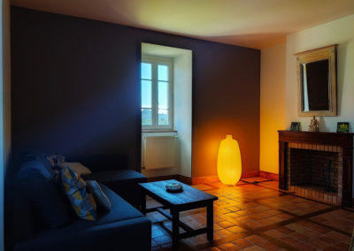 La Haute Maurelle⎥Gîte Bambou - Le salon